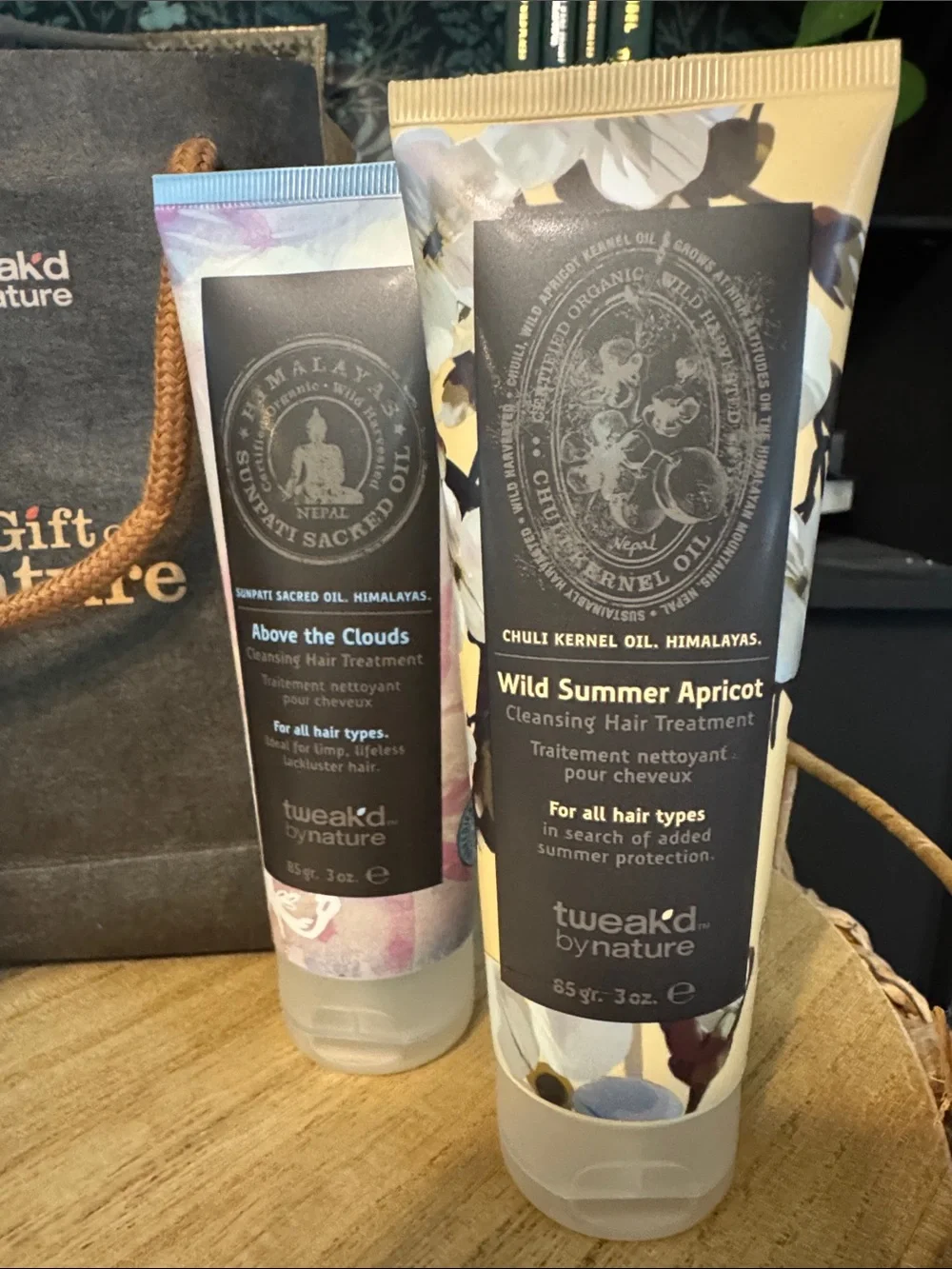 tweakd.bynature Hair Cleansing Treatment Set of 4